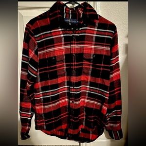 Polo Ralph Lauren Mens Size XS Red Black Button up Plaid Flannel Shirt
SOFT!